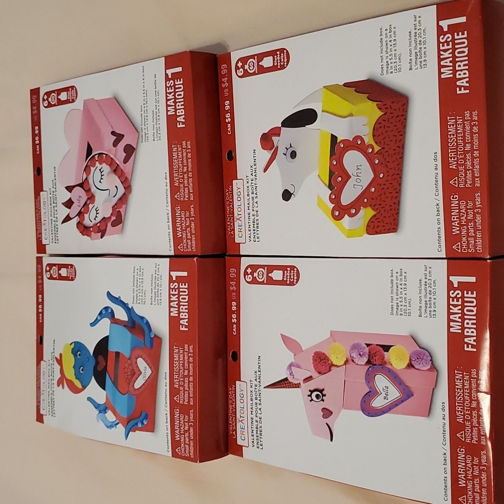 4 Mailbox Craft Kits